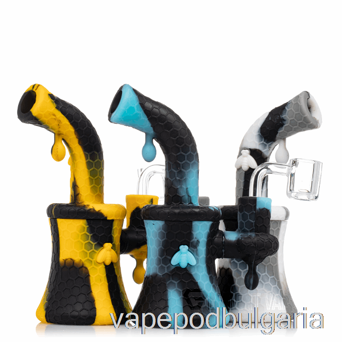 Vape Bulgaria Stratus Bee силикон Dab Rig Uv Slime (uv Blue Bee / Uv Green)